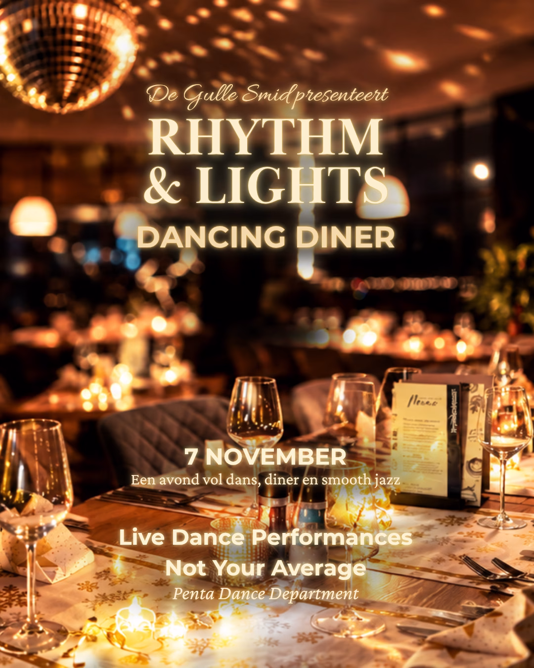 Dancing diner – Rhythm & Lights